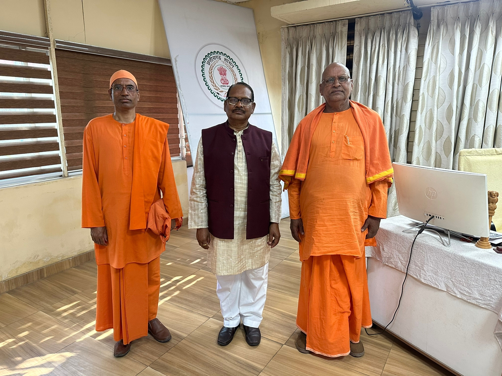  media for छत्तीसगढ़ के शिक्षा मंत्री प्रेम सिंह टेकाम द्वारा 27.12.2022 को विवेक ज्योति पत्रिका का विमोचन किया गया